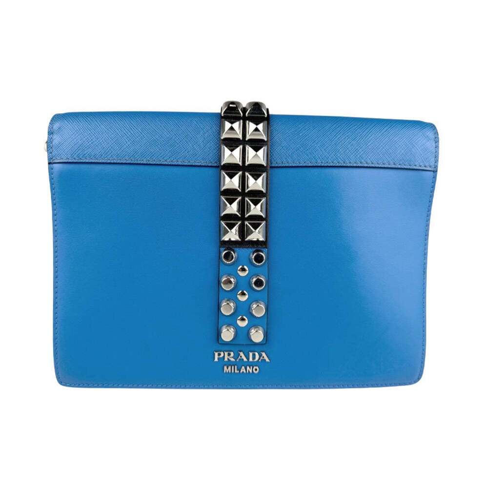 PRADA Black Leather Shoulder Bag - Picture 3 of 12